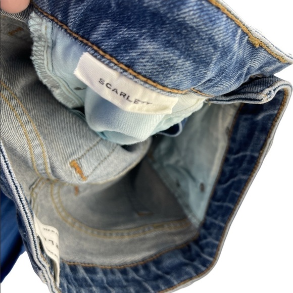 SLVRLAKE Scarlett Kick Flare Jeans Size 26 - Picture 6 of 6